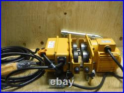 HARRINGTON MRQ010SD Electric Hoist Trolley Travel Speed 13/80 Feet Per Minute HARRINGTON MRQ010SD Electric Hoist Trolley Travel Speed 13/80 Feet Per Minute
