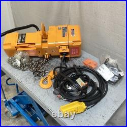 HARRINGTON SNER005L-10 Electric Chain Hoist 115/230V