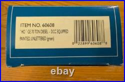 HO Bachmann 60608 Unlettered Green GE 70 Ton Diesel Locomotive DCC NEW MINT