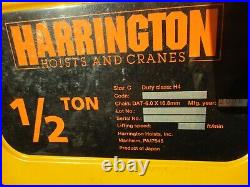 Harrington 1/2 Ton Electric Chain Hoist NEW fits CM, Coffing Dayton IR more