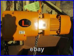 Harrington 1/2 Ton Electric Chain Hoist NEW fits CM, Coffing Dayton IR more