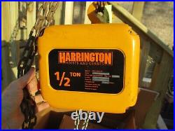 Harrington 1/2 Ton Electric Chain Hoist NEW fits CM, Coffing Dayton IR more