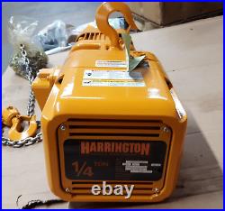 Harrington 1/4 Ton NER2003HD Electric Chain Hoist