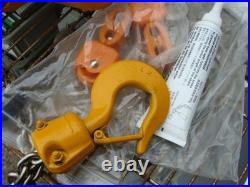 Harrington 1/8ton Electric Chain Hoist 10ft Lift 115v Seq001sd Seqp-556859