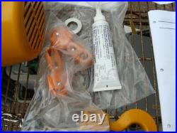 Harrington 1/8ton Electric Chain Hoist 10ft Lift 115v Seq001sd Seqp-556859