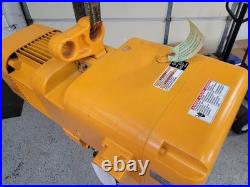 Harrington Ner2m020s-l, 2 Ton Electric Chain Hoist, 15' Lift