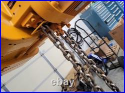 Harrington Ner2m020s-l, 2 Ton Electric Chain Hoist, 15' Lift