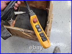 Harrington Ner2m020s-l, 2 Ton Electric Chain Hoist, 15' Lift