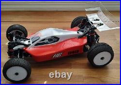 Hb Racing D413 1/10 4wd Buggy Roller Very Good Condition Tons Of New Parts