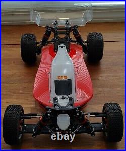 Hb Racing D413 1/10 4wd Buggy Roller Very Good Condition Tons Of New Parts