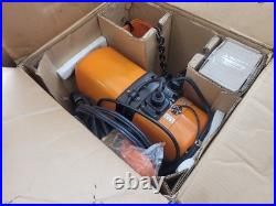 Hitachi/jet 1-ton Electric Chain Hoist, 20' Lift, Type 1bsh1, 115/230 V, 1 Phase