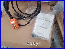 Hitachi/jet 1-ton Electric Chain Hoist, 20' Lift, Type 1bsh1, 115/230 V, 1 Phase