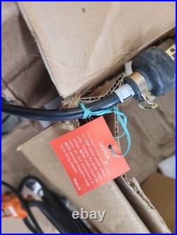 Hitachi/jet 1-ton Electric Chain Hoist, 20' Lift, Type 1bsh1, 115/230 V, 1 Phase