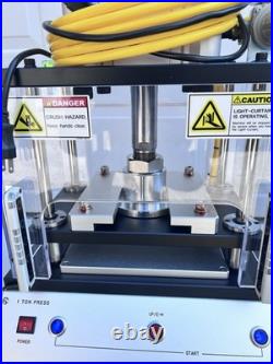 Industrial 1-Ton Benchtop Pneumatic Air Press Unused New Surplus