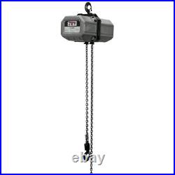 JET 121100 1/2 Ton Capacity 10 ft. 1-Phase Electric Chain Hoist New