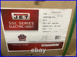 JET 2-Ton Electric Chain Hoist, 15' Lift, 460V 3Phase (2SS-3C-15) JET 2-Ton Electric Chain Hoist, 15' Lift, 460V 3Phase (2SS-3C-15)