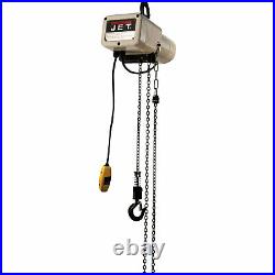 JET JSH Series Electric Chain Hoist- 1/8-Ton Cap 20ft lift 1-Phase