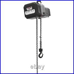 JET VOLT Series Electric Chain Hoist- 1/2-Ton Cap 30ft Lift 3-Phase