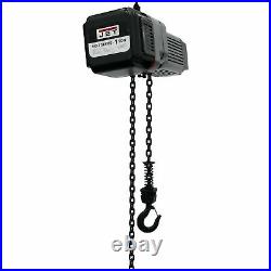 JET VOLT Series Electric Chain Hoist- 1-Ton Cap 20ft Lift 3-Phase