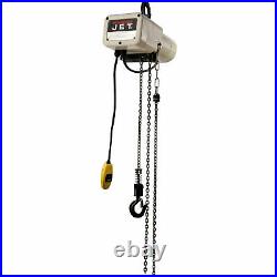 JSH Series 1/4 Ton Electric Chain Hoist, 10 Ft. Lift, 1 Phase, 115V