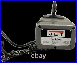 Jet JSH-S50 10' Single Phase 1/4 Ton Electric Chain Hoist Jet JSH-S50 10' Single Phase 1/4 Ton Electric Chain Hoist
