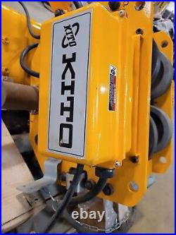KITO 10 Tons Electric Chain Hoist ER100L-L c/w Motorised Trolley