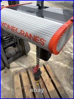 Konecranes 2 Ton Electric Chain Hoist 10' Lift