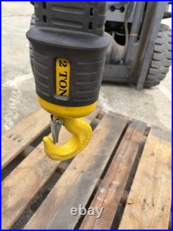 Konecranes 2 Ton Electric Chain Hoist 10' Lift
