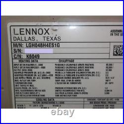 Lennox Lgh048h4es1g 4ton 2 Stage Cool Convt Gas/elec Rooftop Unit R410a 17 Seer