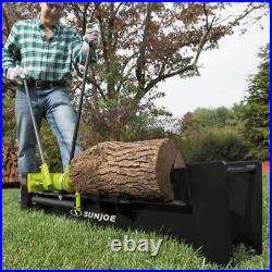 Log Splitter Wood Splitters Non Electric 10 Ton 2 Speed Pump Hydraulic Manual