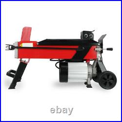 Logmaster Electric Hydraulic Log Splitter 5 Ton Fire Wood Timber Cutter & Stand