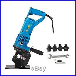 MHP-20 Electric Hydraulic Knockout Punch Hole Puncher 900W 10 Ton with 5 Dies