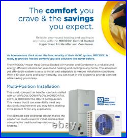 MRCOOL 30K Hyper Heat Central Ducted Heat Pump Condenser 208/230V R454B