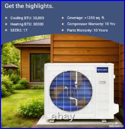 MRCOOL Heat Pump Central Air Conditioning System AC Split System 2.5 Ton Ducted MRCOOL Heat Pump Central Air Conditioning System AC Split System 2.5 Ton Ducted