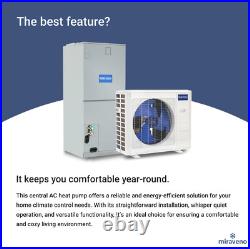 MRCOOL Heat Pump Central Air Conditioning System AC Split System 2.5 Ton Ducted MRCOOL Heat Pump Central Air Conditioning System AC Split System 2.5 Ton Ducted