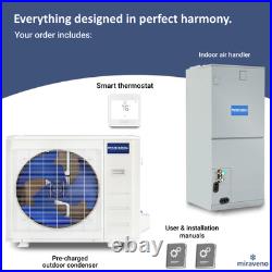 MRCOOL Heat Pump Central Air Conditioning System AC Split System 2.5 Ton Ducted MRCOOL Heat Pump Central Air Conditioning System AC Split System 2.5 Ton Ducted