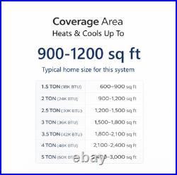 MRCOOL Signature 2 Ton Central AC Heat Pump System Ducted Air Conditioner