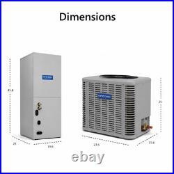 MRCOOL Signature 2 Ton Central AC Heat Pump System Ducted Air Conditioner