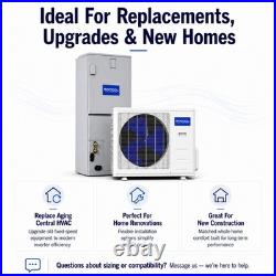 MRCOOL VersaPro 5 Ton DIY Ready Central Ducted Heat Pump Inverter AC