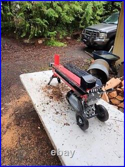 NEW? 12 Amp 5 Ton Electric Log Splitter Heavy Duty & Portable CENTRAL MACHINERY