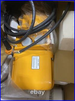 NEW, HARRINGTON CHAIN ELECTRIC HOIST, 1/4 Ton, NER2003HD