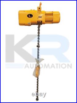 NEW Harrington NER2010L-10 Electric Chain Hoist 1-Ton 14FPM 10Ft 230V 1.2HP