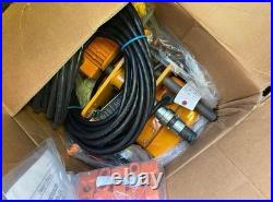 NEW Open Box Harrington 2 Ton Electric Hoist & Motor Trolley READ DESCRIPTION