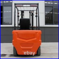 New 2.5Ton Electric Forklift Side Shift Rated Load Lifter With60V 70Ah Charger USA
