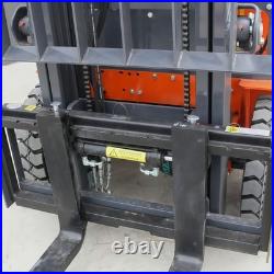 New 2.5Ton Electric Forklift Side Shift Rated Load Lifter With60V 70Ah Charger USA
