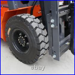 New 2.5Ton Electric Forklift Side Shift Rated Load Lifter With60V 70Ah Charger USA