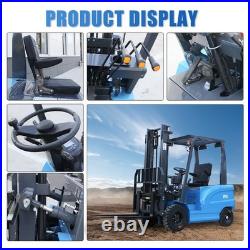 New 2.5Ton Electric Forklift Side Shift Rated Load Lifter with Lead-Acid Battery