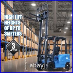 New 2.5Ton Electric Forklift Side Shift Rated Load Lifter with Lead-Acid Battery New 2.5Ton Electric Forklift Side Shift Rated Load Lifter with Lead-Acid Battery