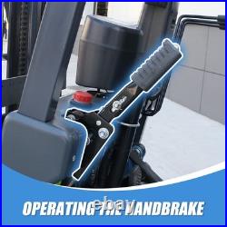 New 2.5Ton Electric Forklift Side Shift Rated Load Lifter with Lead-Acid Battery