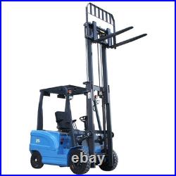 New 2.5Ton Electric Forklift Side Shift Rated Load Lifter with Lead-Acid Battery